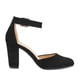 thumbnail image 3 of DREAM PAIRS - Zapatos de tacón alto para mujer con correa al tobillo y puntera cerrada, 3 of 5