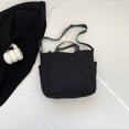 thumbnail image 2 of Bolso Mano Con Entramado Diamantes Hobo Acolchado Múltiples Bolsillos para Mujer, 2 of 9
