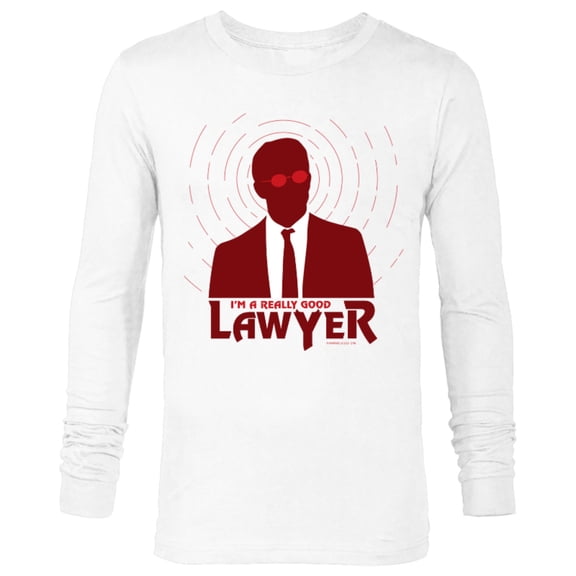 Marvel Spider-Man: No Way Home Matt Murdock Good Lawyer - Long Sleeve T-Shirt for Men – Customized-White