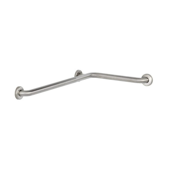 Bobrick B-6861.99 - 1-1/2" Diameter Two-Wall Shower Grab Bar, Peened
