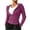 Hot Pink, variant on Ghalytn Women's Ribbed Knit Zip Up Hooded Crop Jacket Long Sleeve Slim Fit Casual Cardigan