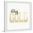 thumbnail image 2 of Marmont Hill Stay Gold Iii Framed Wall Art, 18" x 1.5", 2 of 6