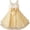 Yellow, variant on Girls Dress Champagne Multi-layers Wedding Pageant Kids Clothes 7-8