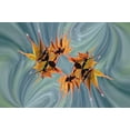 thumbnail image 2 of Jones, Adam 14x11 White Modern Wood Framed Museum Art Print Titled - Rain falling on Japanese Maple leaves in autumn-Louisville-Kentucky, 2 of 4