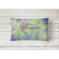thumbnail image 2 of Shrimp Canvas Fabric Decorative Pillow, 2 of 3