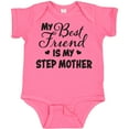 thumbnail image 3 of Inktastic My Best Friend is My Step Mother with Hearts Boys or Girls Baby Bodysuit, 3 of 5