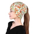thumbnail image 6 of KLL Fruits Peach2 Pirnt Wicking Running Beanie Head Wrap Cycling Bandana for Men Women, 6 of 8