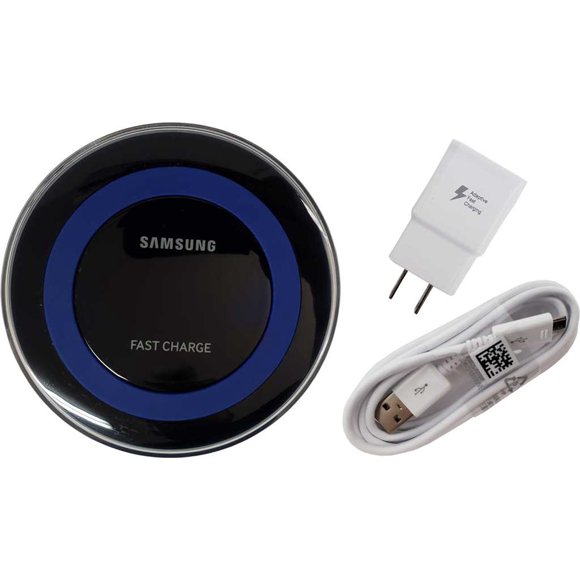 Samsung EP-PN920 Qi Wireless Fast Charger Pad Special Edition Wall Charger - Black & Blue (Refurbished)