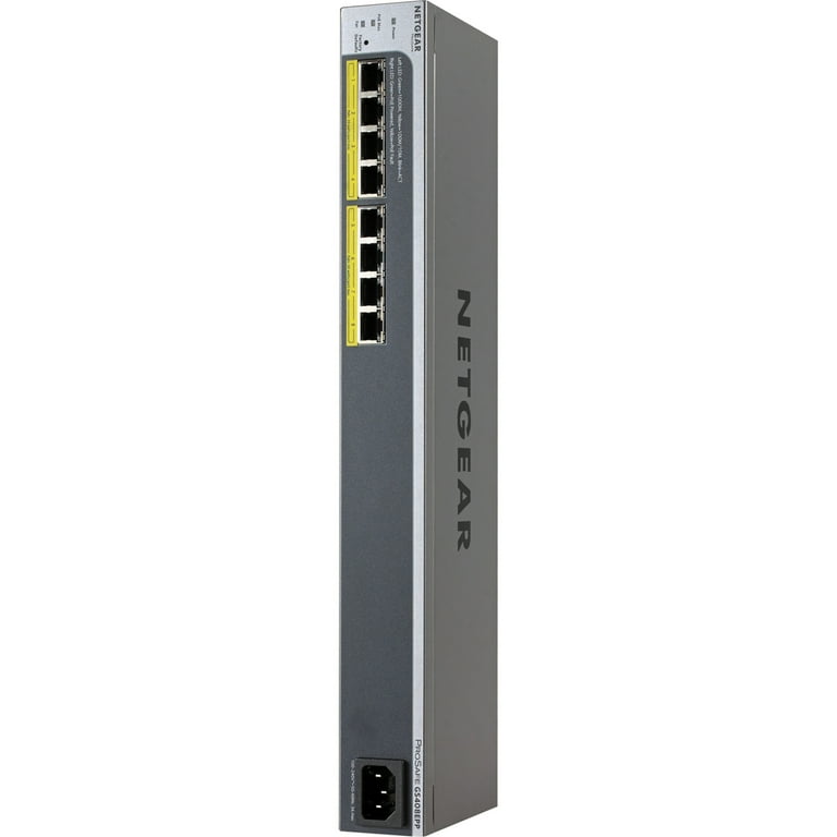 NETGEAR ProSafe GS408EPP 8ポート PoE スイッチ