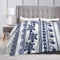 thumbnail image 4 of Kll Fleece Blanket Plush Throw Blanket Sea Underwater Turtles,Soft Fuzzy Cozy Flannel Blanket For Couch Sofa Bed.(40"X30"), 4 of 9