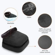 Comfier Shiatsu Foot Massager with Heat Feet Warmer Massage Machine Electric Heating Pad for Back
