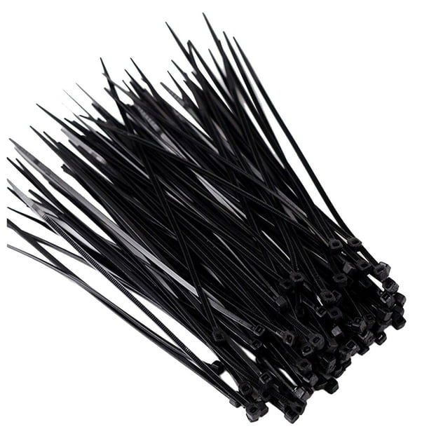 XZNGL Zip Ties with Screw Hole Cable Ties, Weather Nylon Wrapped Zipper