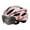 White Red, variant on Jooan Bike Helmet for Men Women with Safety Led Back Light Detachable Magnetic Goggles Visor Mountain & Road Bicycle Helmets Adjustable Adult Cycling Helmets, Blak Red