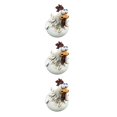 thumbnail image 1 of Baohd 1/2/3/5 Garden Ornament Durable Resin Craft To Complement Outdoor Strong Chicken A 3PCS, 1 of 6