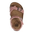 thumbnail image 5 of Wonder Nation Toddler Girls Animal Footbed Sandal, 5 of 7
