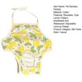 thumbnail image 4 of CBFFDC Waterproof Dog Diaper Pet Menstrual Pants Lemon Pattern Female Dog Sanitary Diaper Shorts Washable with Hook and Loop Fastening, 4 of 6