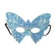 thumbnail image 4 of Máscara de , accesorio de disfraz, vestido de lentejuelas, accesorio de espectáculo, máscara facial de fiesta para festival, decoración de azul claro, 4 of 8