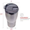 thumbnail image 4 of Vaso Silver Buffalo de doble pared con aislamiento al vacío, 900 ml, 4 of 7