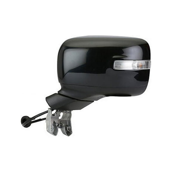 Left Driver Side Power Mirror - Paint to Match - with Heated Glass and Turn Signal - without Blindspot Detection - Compatible with 2015 - 2018 Jeep Renegade 2016 2017 2019