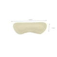 thumbnail image 3 of WGOUP Tbest 2 Pairs Silicone Shoe Back Heel Inserts Insoles Gel Pad Cushion Grip Liner, Heel Grips Shoe Pads For Women, Anti-Slip Heel Grips Inserts Liners Foot Insol,As Show(Buy 2 Get 1 Free), 3 of 5