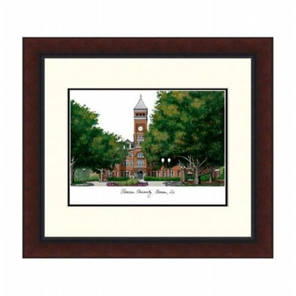Campusimages SC994LR Clemson University Legacy Alumnus Framed Lithograph