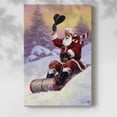 thumbnail image 2 of Here Comes Santa- Gallery Wrapped Canvas, 2 of 9