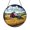 Acrylic 3.5 Inch, variant on Barn and Tractor Window Art – Stained Glass Style