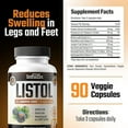Listol Reduce Swelling In Feet, Ankles, And Legs. Say Goodbye To Water