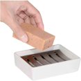 thumbnail image 4 of Jabonera de Acero Inoxidable ZHAOCHENG Doble Capa Blanca, 4 of 4