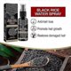 thumbnail image 3 of Black Rice Hair Growth Spray Repairs Damage Restore Soft Hair For All Hair Types Fast Treatment Prevent Hair Thinning Dry Repair, 3 of 5