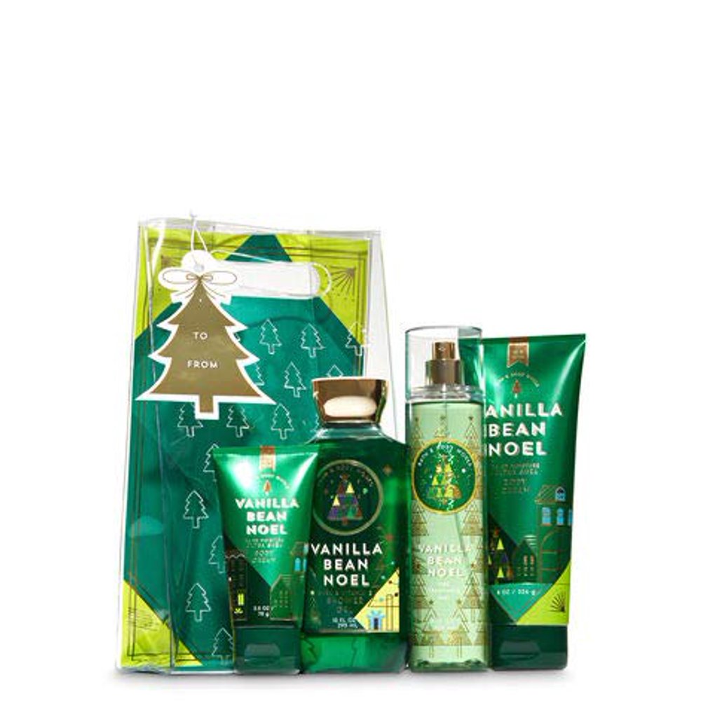 Bath and Body Works Vanilla Bean Noel Holiday Traditions Gift Set