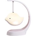 thumbnail image 1 of 1pc Rechargeable Music Desk Lamp Bird Shaped Night Light Styled Lamp (White), 1 of 8