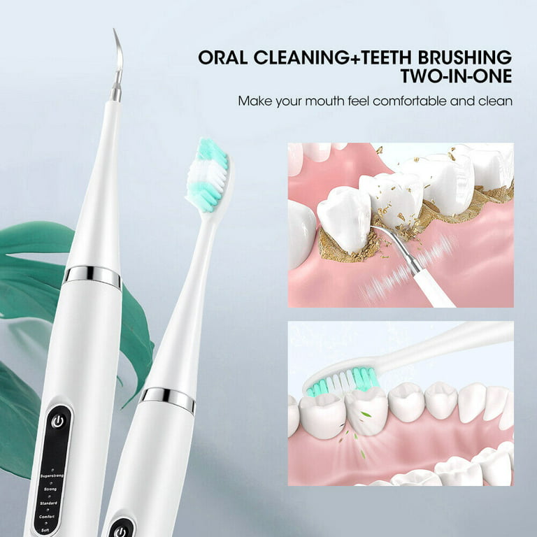 Electric Tooth Cleaner Ultrasonic Oral Irrigator Teeth Stain