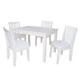 thumbnail image 1 of International Concepts Ensemble de Table Mission 5 Pcs en Lin Blanc, 1 of 2