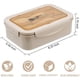 thumbnail image 3 of Lonchera Bento para adultos,con cuchara y tenedor, duradera Fokelyi LT125-3, 3 of 6