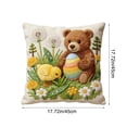 thumbnail image 3 of SLYNSHome Spring Throw Pillow Covers Vintage Animal Flowers Pillow Cases Cottagecore Pillow Cover for Couch Sofa Decor, 3 of 7
