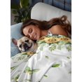 thumbnail image 4 of Twin Flat Sheet Only Sunflower Pumpkin Green Butterfly Soft Microfiber Cooling Bedding Sheets Black White Plaid Lattice Flat Bed Sheet for Hotel,Home Decor, 4 of 9