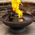 thumbnail image 2 of Ohio Flame Patriot 30 In. Round Steel Wood Burning Outdoor Fire Bowl Pit, 2 of 3