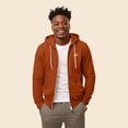 thumbnail image 3 of Dalix Hot Dog Embroidered Zip Hoodie Fleece Long Sleeve Pocket Warm Soft Mens in Autumn XL X-Large, 3 of 5