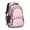 Pink and White, variant on Pink and White Checkered Pattern Backpack for School, Cute School Bag with Adjustable Shoulder Straps and Padded Back, 16.9"x12.6"x5.9"