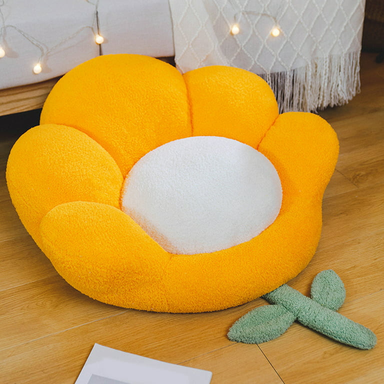 Soft Smooth Short Plush Thicken Chair Cushion Office Seat-Back Cushion  Girls' Cute Seat Cushion Living Room Tatami Cushion - AliExpress