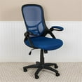 thumbnail image 2 of Pemberly Row High-Back Ergonomic Mesh Office Swivel Chair in Blue, 2 of 12