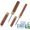 Pearwood, variant on 2 Sizes Stainless Steel Ice Picks with Safety Cover, Non-Slip Wooden Handle Ice Breaker Tool for Kitchen, Bars, Bartender, Camping, Restaurant, Tea Knife