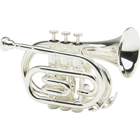Allora MXPT-5801 Series Pocket Trumpet Silver