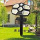 thumbnail image 1 of Luz de tierra solar, lámpara impermeable para exteriores, duradera para escenario de tienda (A), 1 of 6