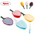 thumbnail image 2 of ziyahi 4Pcs Ice Cream Molds Silicone Popsicle Mold Set Reusable Ice Pop Molds, 2 of 7