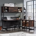 thumbnail image 4 of Sauder Briarbrook Engineered Wood and Metal Large Hutch in Barrel Oak, 4 of 13
