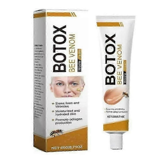 Bee Venom Wrinkle Removal Cream,Bee Venom Anti-Wrinkle Firming Moisturizing,Lifting & Recovery for All Skin Types New