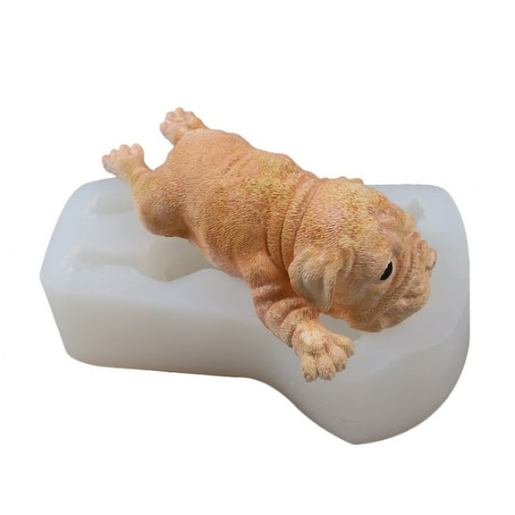 SOPOTUTU Chocolate Molds Silicone Baking Tool Dog Shape Fondant Shaping Home Bakers Family Fun 1Pcs