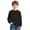 Black #154, variant on Kids' Sweatshirt Crewneck Long Sleeve Casual Pullover Basic Comfortable Classic Fit Solid Color Fall Top